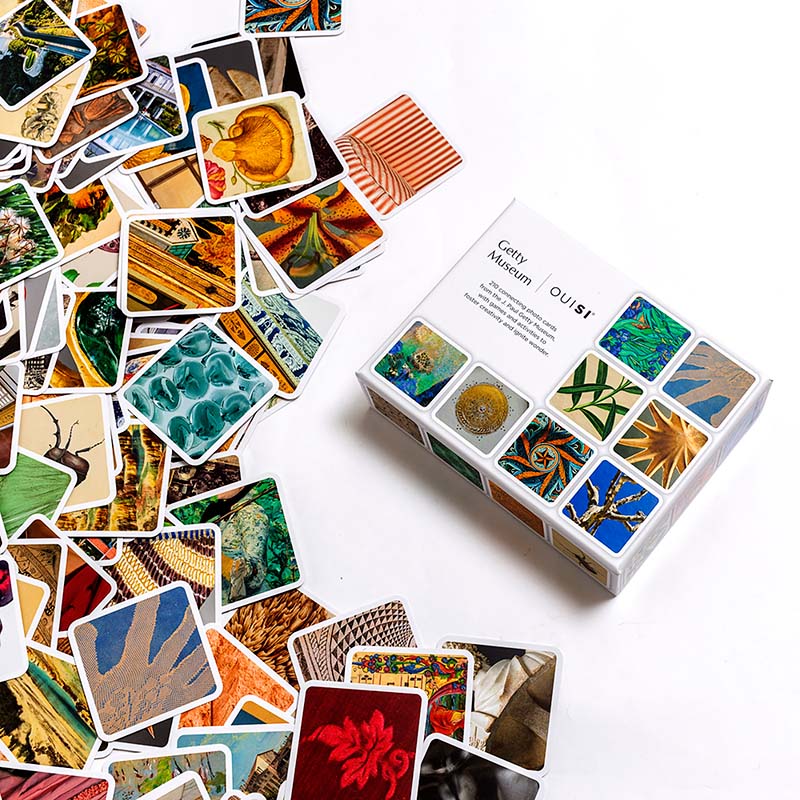 OuiSi x Getty: 210 Art Cards with Creative Games - OuiSi